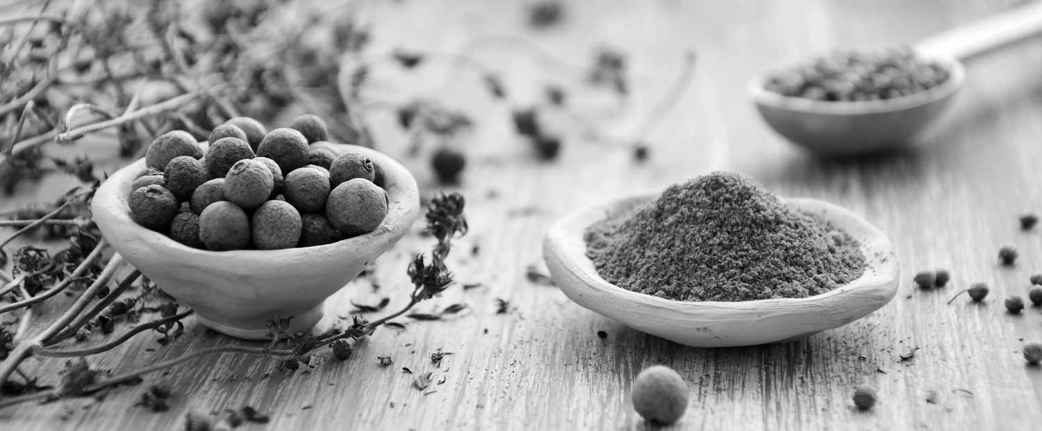 spices on worksurface