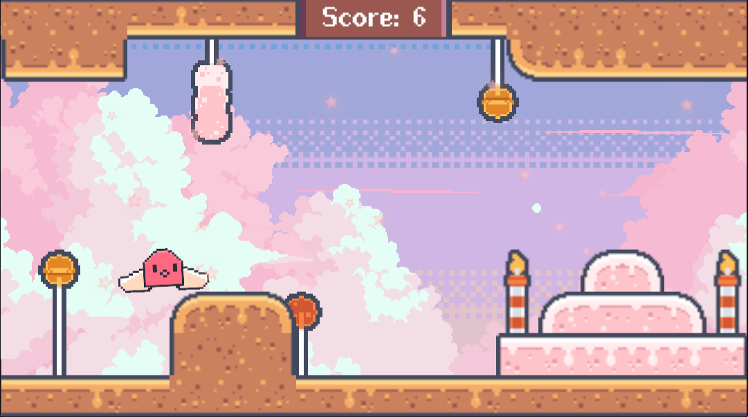 Unity Engine - Candy Land gameplay