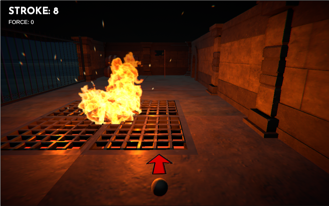 Unity Engine - Golf House gameplay